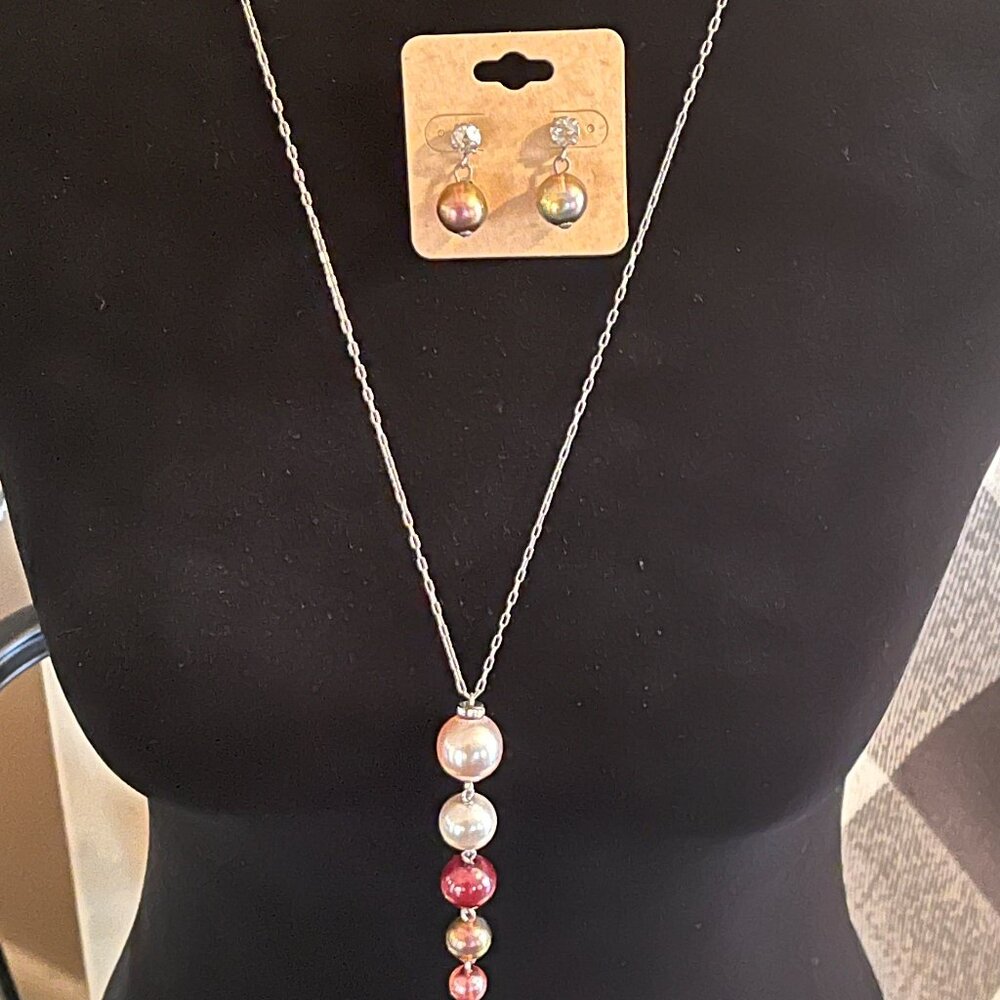 Sabika Colored Pearl Set